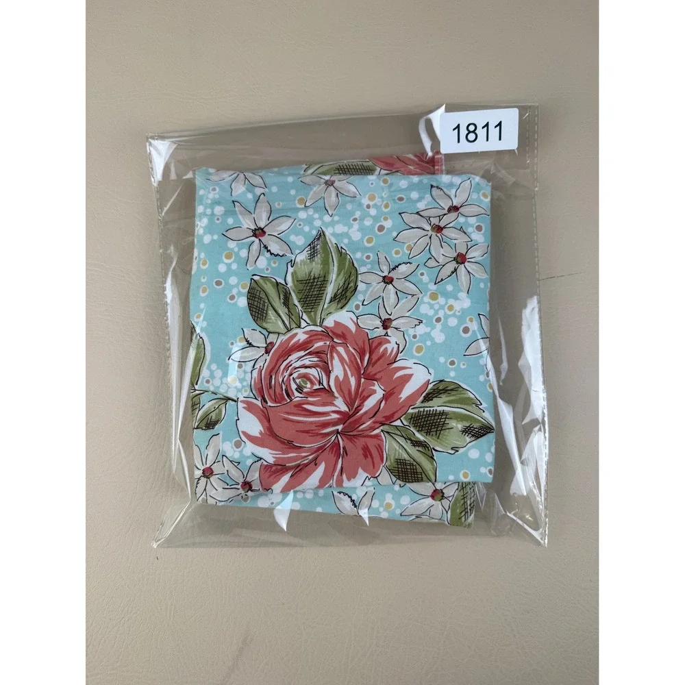 Espresso 10 Floral A-Line Skirt Cottagecore Cotton Rose Print Side Zip